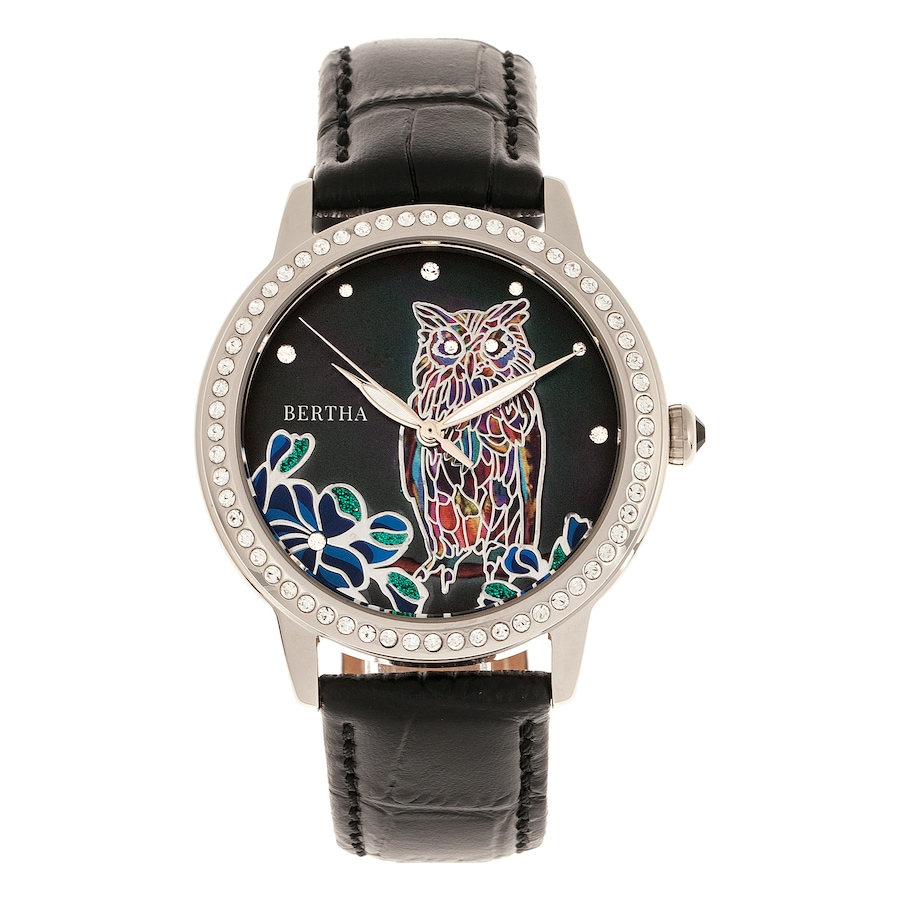 Image 681477_BLK.jpg, Product 681-477 / Price $236.00, Bertha Madeline Mother of Pearl Watch from Bertha on TSC.ca's Jewellery department