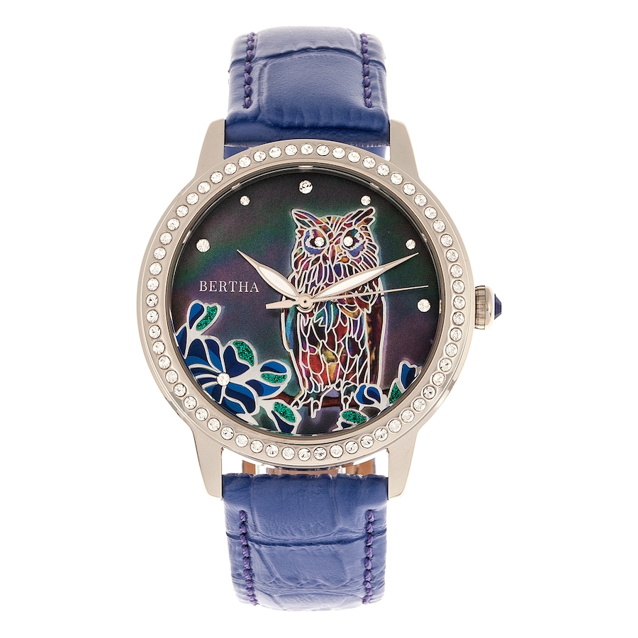 Image 681477_PUR.jpg, Product 681-477 / Price $236.00, Bertha Madeline Mother of Pearl Watch from Bertha on TSC.ca's Jewellery department
