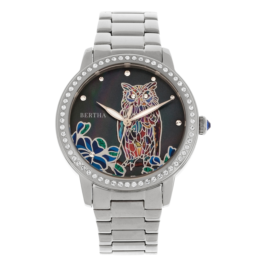 Image 681477_SIL.jpg, Product 681-477 / Price $236.00, Bertha Madeline Mother of Pearl Watch from Bertha on TSC.ca's Jewellery department