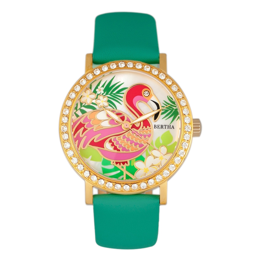 Image 682648_MNT.jpg, Product 682-648 / Price $205.00, Bertha Luna Mother of Pearl Leather Watch from Bertha on TSC.ca's Jewellery department