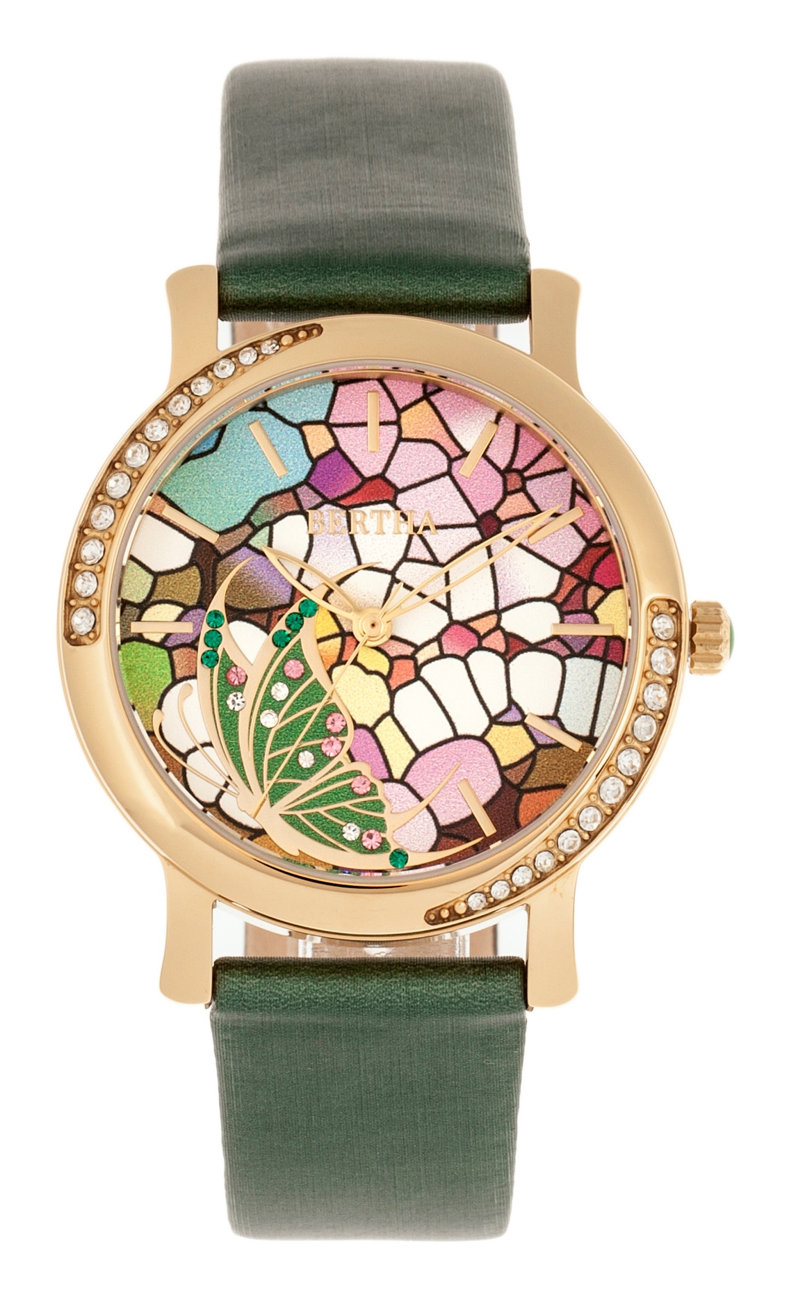 Bertha Vanessa Leather Watch