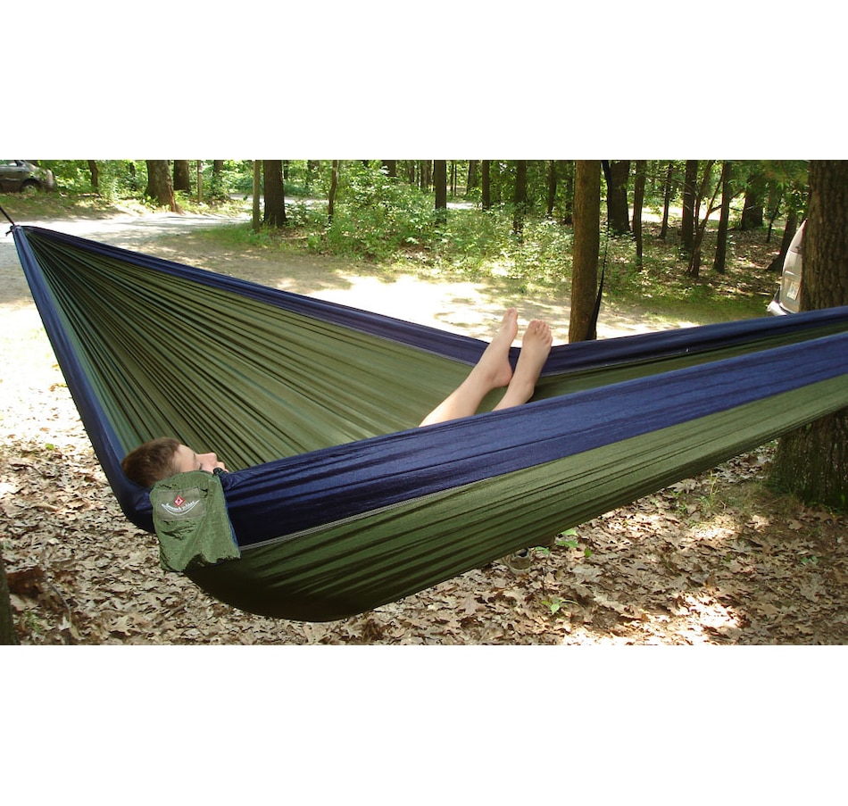 Image 683256_ALTMORE6.jpg, Product 683-256 / Price $44.99, Vivere Parachute Hammock - Double from Vivere on TSC.ca's Home & Garden department