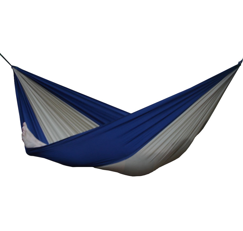 Image 683256_BNAVY.jpg, Product 683-256 / Price $44.99, Vivere Parachute Hammock - Double from Vivere on TSC.ca's Home & Garden department