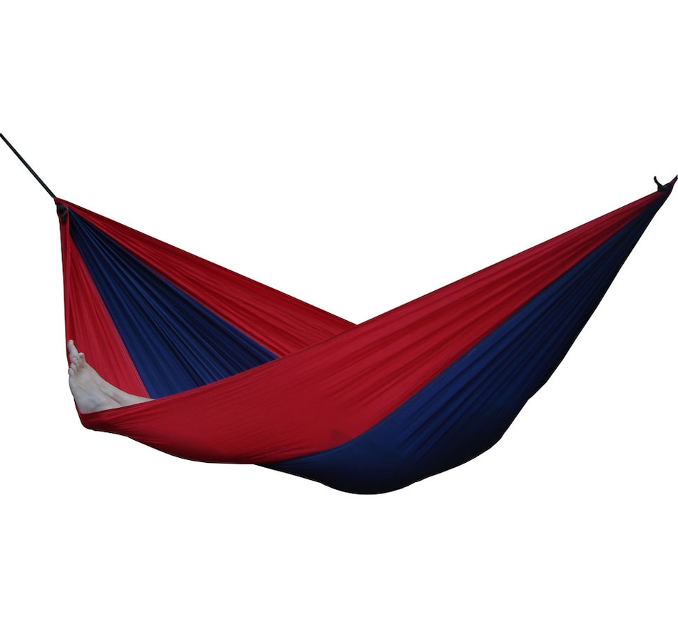 Image 683256_NRED.jpg, Product 683-256 / Price $44.99, Vivere Parachute Hammock - Double from Vivere on TSC.ca's Home & Garden department