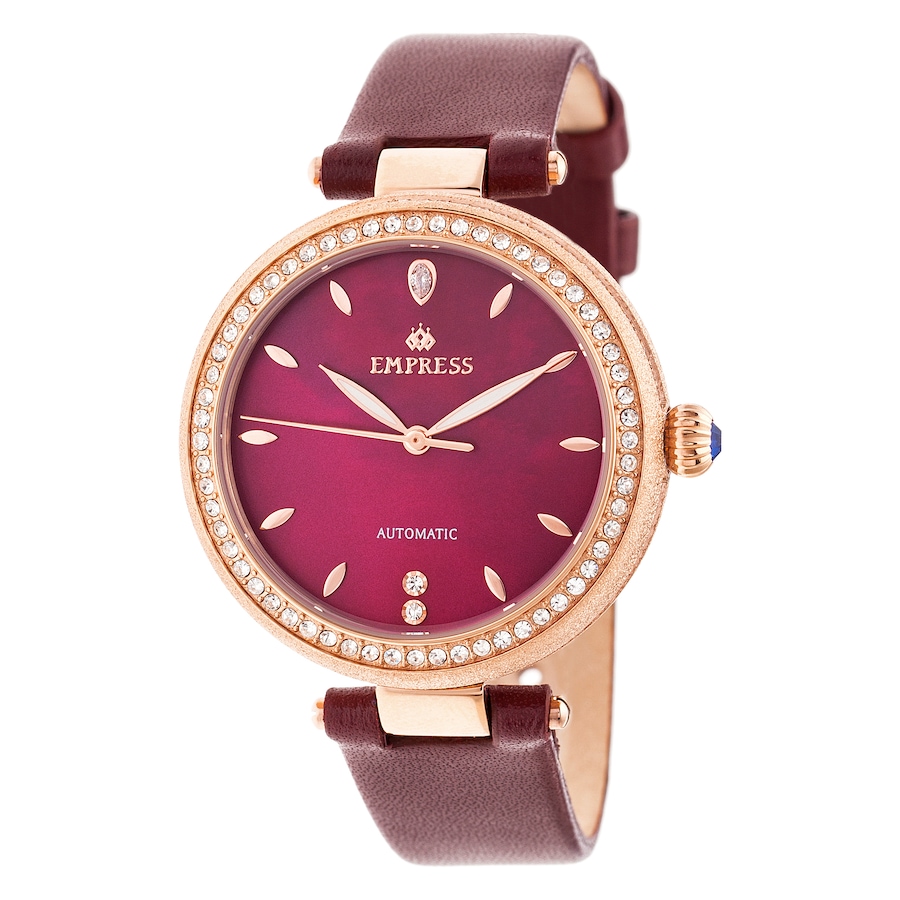 Image 684246_RGBRG.jpg, Product 684-246 / Price $375.00, Empress Louise Automatic Mother of Pearl Leather Watch from Empress on TSC.ca's Jewellery department