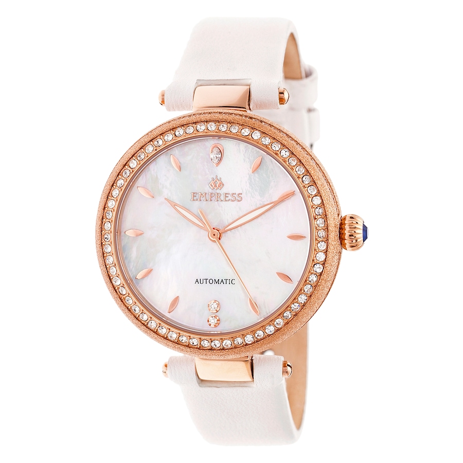 Image 684246_RGDSI.jpg, Product 684-246 / Price $375.00, Empress Louise Automatic Mother of Pearl Leather Watch from Empress on TSC.ca's Jewellery department