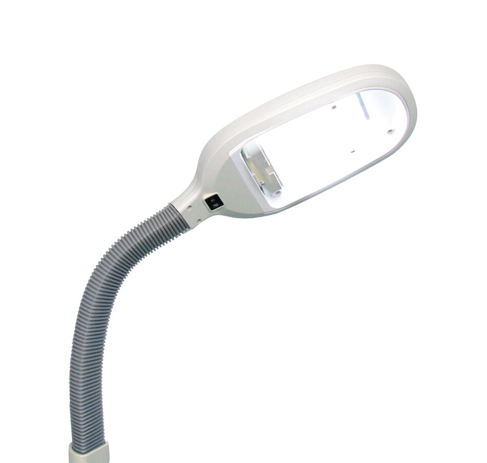 Trademark Home Deluxe White Sunlight Floor Lamp 5 Feet