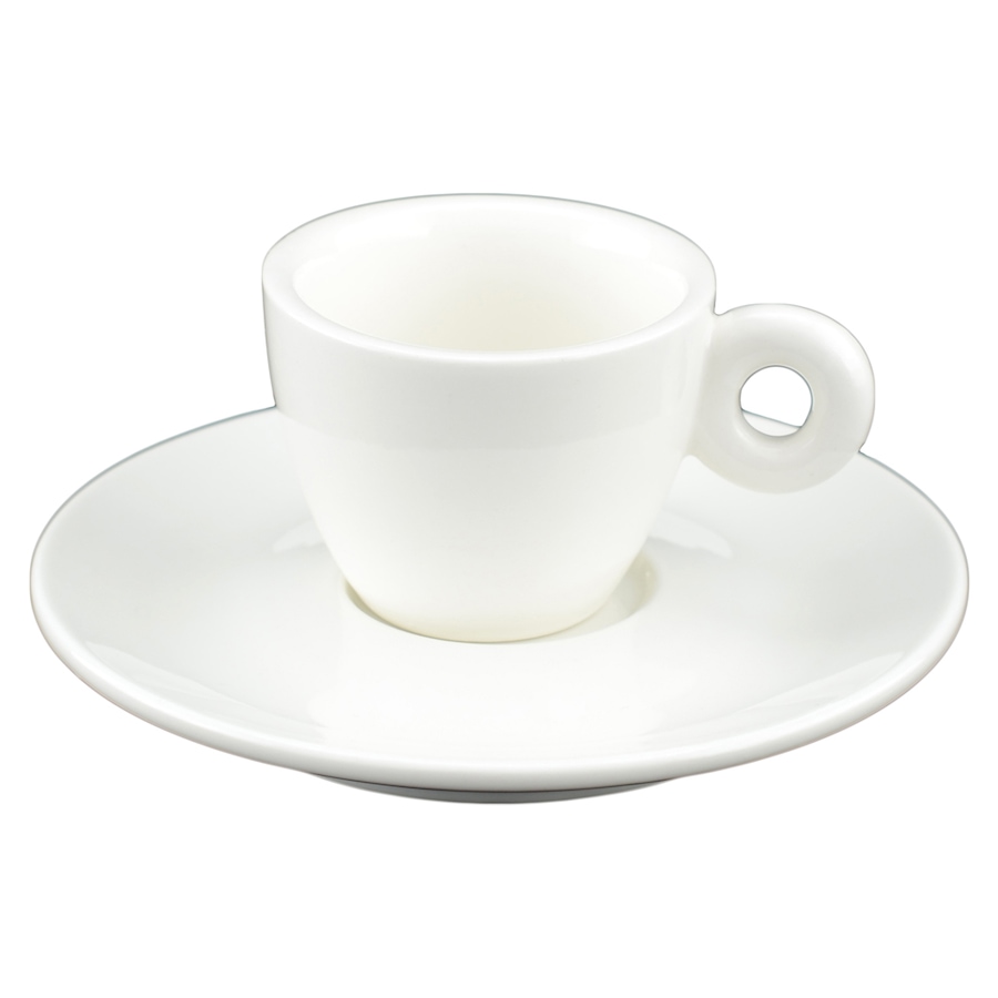 Image 684992.jpg, Product 684-992 / Price $25.95, Espresso Cup and Saucer, Set of 4 from White Tie Dinnerware on TSC.ca's Kitchen department