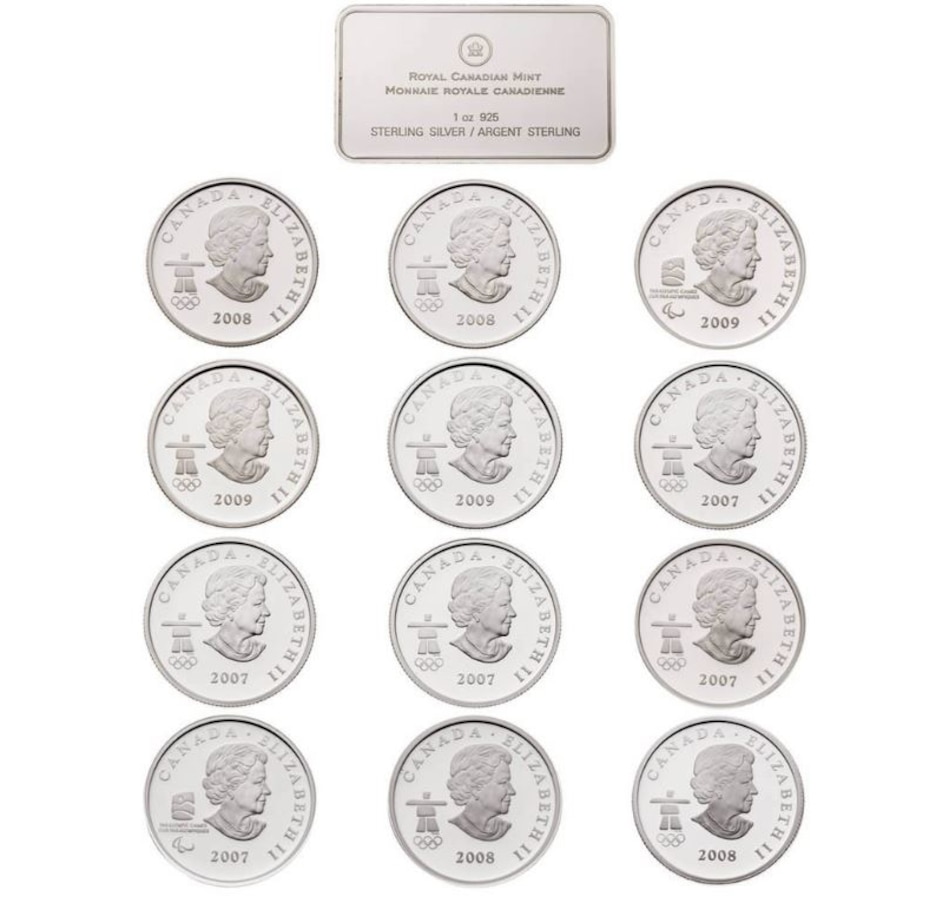 Image 685481_ALTMORE2.jpg, Product 685-481 / Price $199.95, 2010 25C Vancouver Coin Set and Wafer from Royal Canadian Mint (RCM) on TSC.ca's Coins department