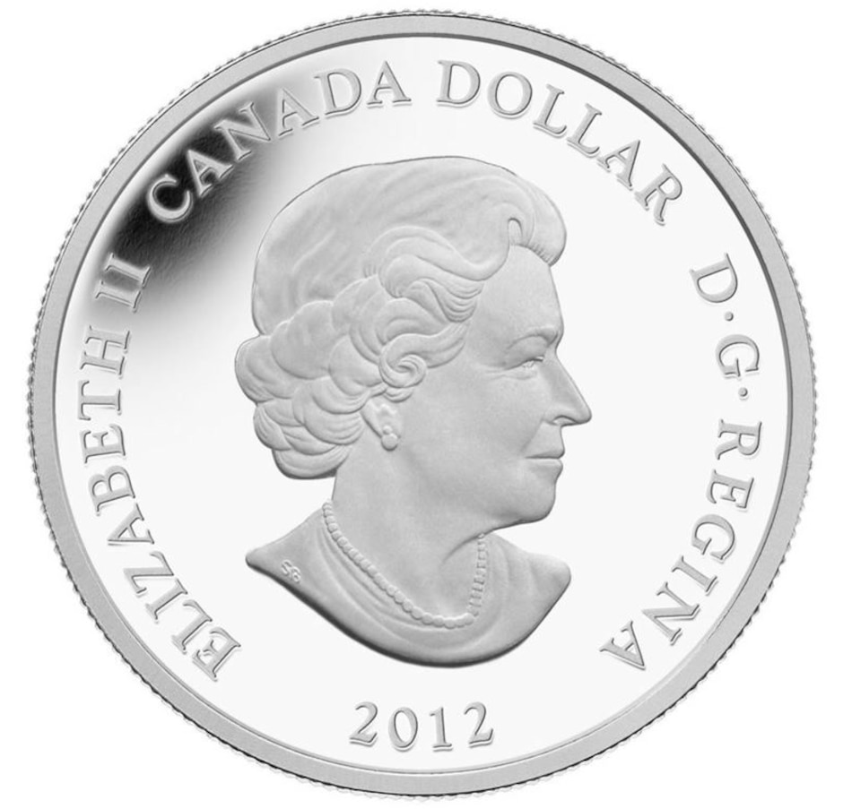 Image 685543_ALTMORE1.jpg, Product 685-543 / Price $169.95, 2012 $1 Fine Silver Coin - Artistic Two Loons with Hand-Signed Card by Artist from Royal Canadian Mint (RCM) on TSC.ca's Coins department