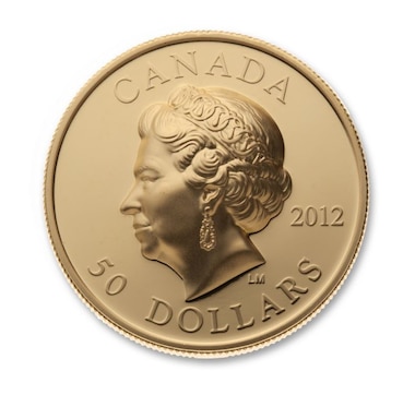 $50 Gold Double Effigy Portrait Ultra-High Relief