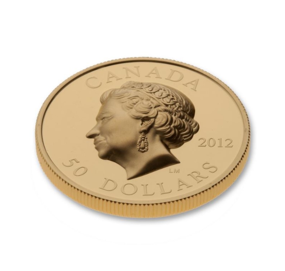 Image 685557_ALTMORE1.jpg, Product 685-557 / Price $5,795.00, $50 Gold Double Effigy Portrait Ultra-High Relief from Royal Canadian Mint (RCM) on TSC.ca's Coins department