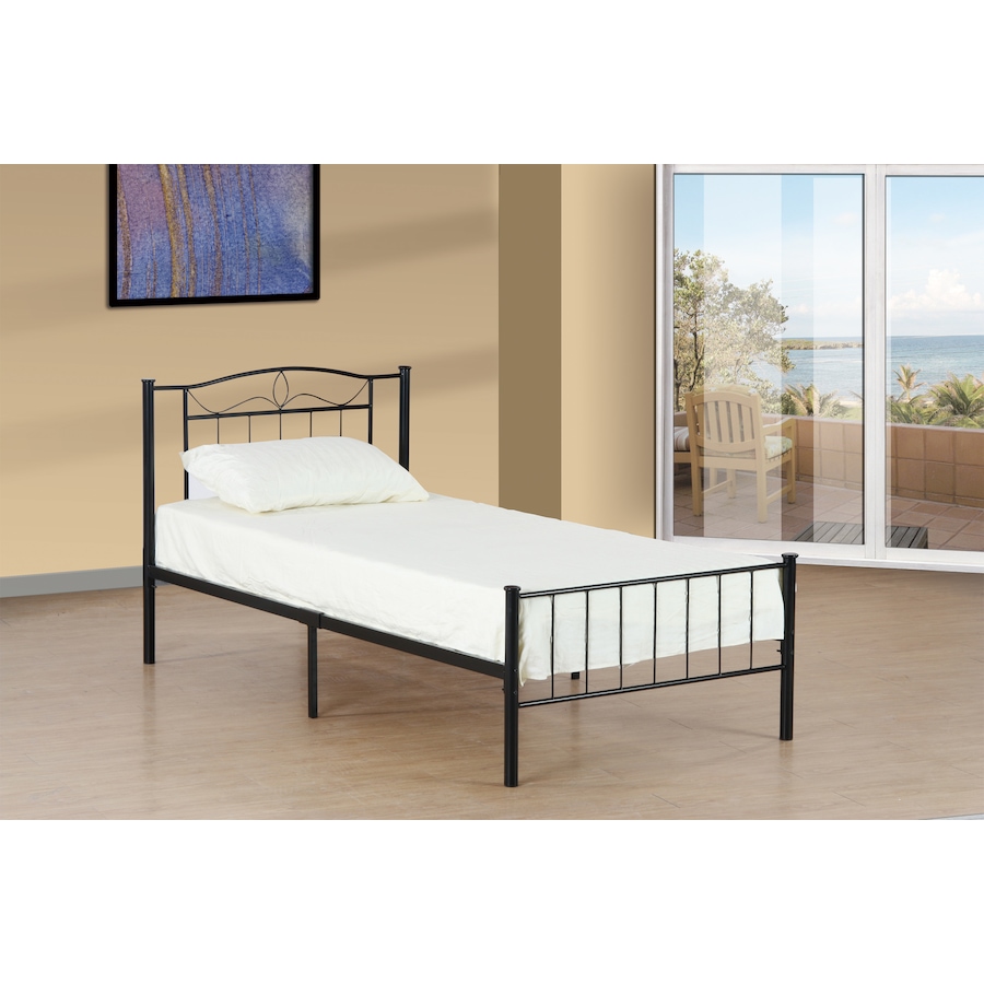 Image 685978.jpg, Product 685-978 / Price $209.99, Titus Metal Complete Bed- Black from Titus Furniture on TSC.ca's Home & Garden department