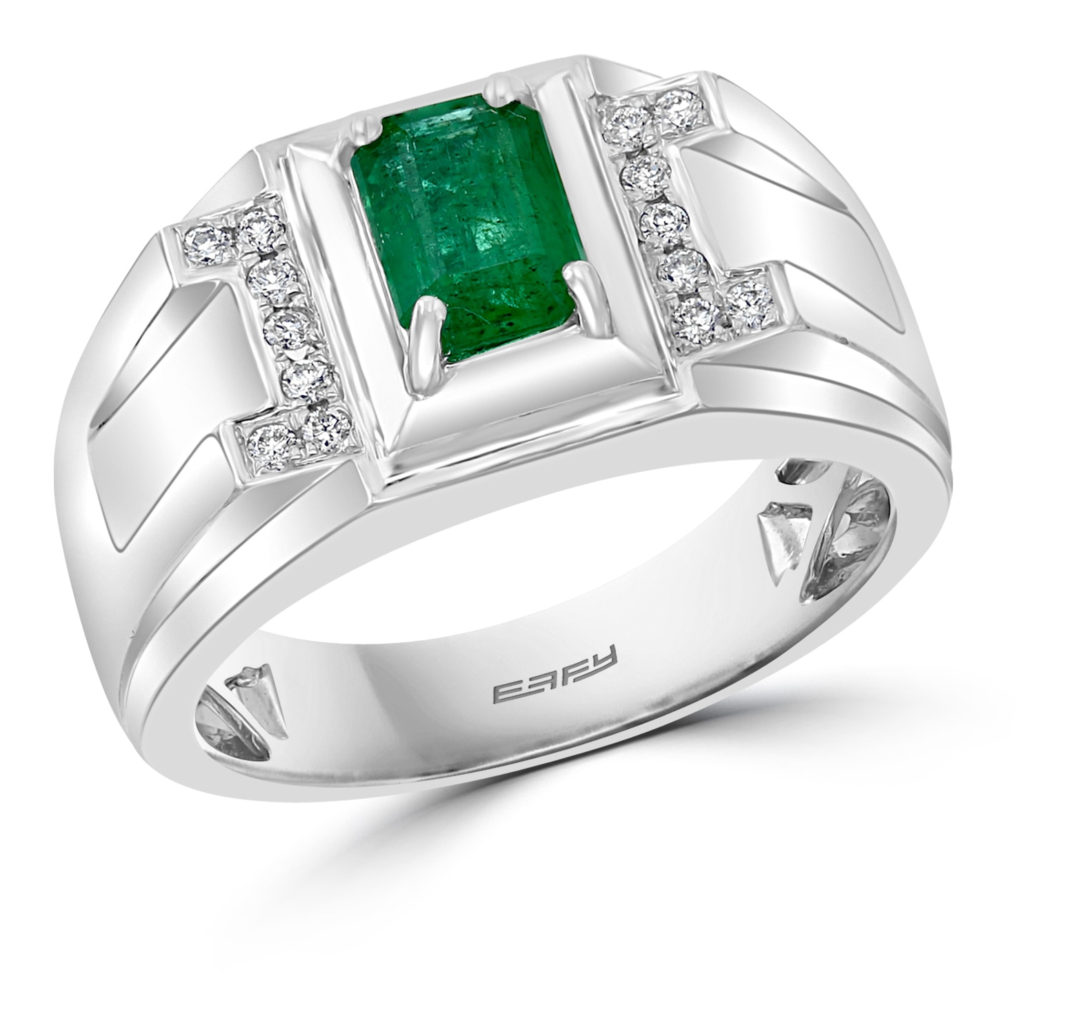 Mens emerald deals rings canada