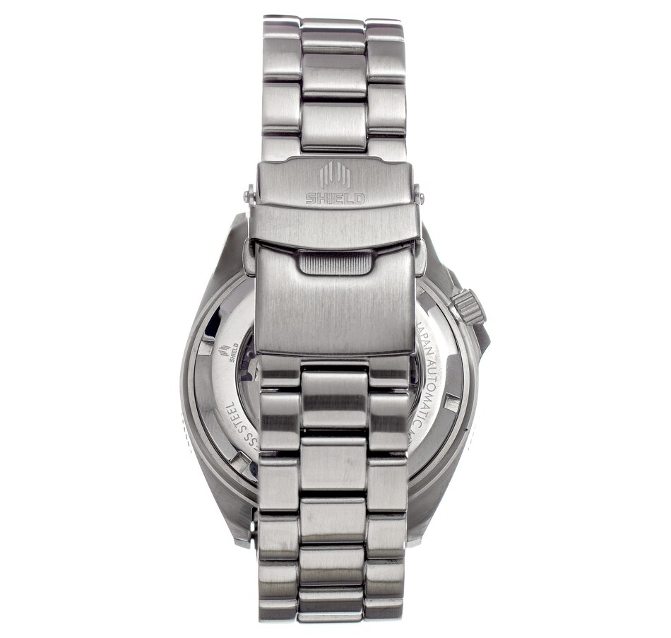 Image 687095_ALTMORE1.jpg, Product 687-095 / Price $390.00, Shield Atlantis Abalone Men's Bracelet Watch with Date from Shield on TSC.ca's Jewellery department