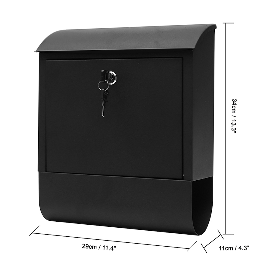 Image 687825_ALTMORE502.jpg, Product 687-825 / Price $60.95, Fine Art Lighting Wall-Mounted Steel Mailbox from Fine Art Lighting on TSC.ca's Home & Garden department