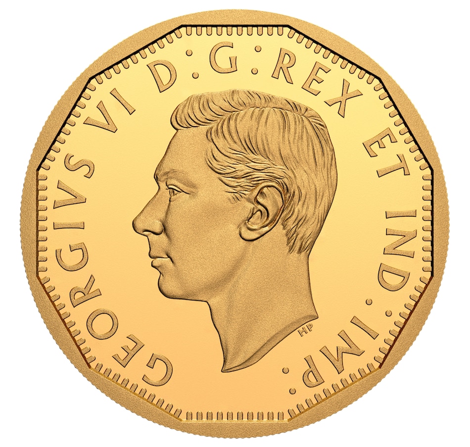 Image 687843_ALTMORE2.jpg, Product 687-843 / Price $3,899.95, 2020 Pure Gold Victory Nickel End of WWII plus Uncirculated Original 1943 5-Cent Coin from The Coin Show with Steven Bromberg on TSC.ca's Coins department
