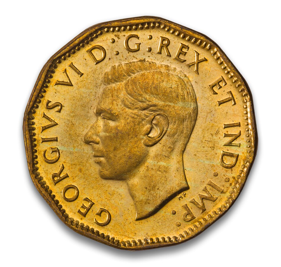 Image 687843_ALTMORE5.jpg, Product 687-843 / Price $3,899.95, 2020 Pure Gold Victory Nickel End of WWII plus Uncirculated Original 1943 5-Cent Coin from The Coin Show with Steven Bromberg on TSC.ca's Coins department