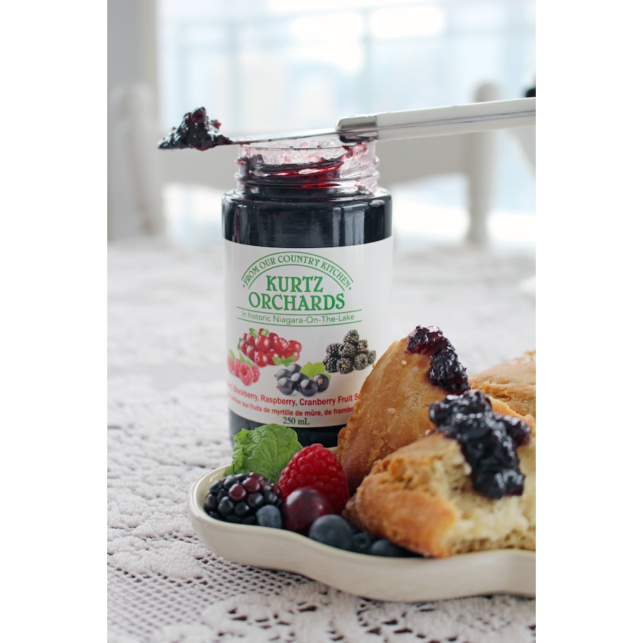 Image 687929_ALTMORE1.jpg, Product 687-929 / Price $33.99, Kurtz Orchards Fruit Spread Melange Trio - Spring Collection from Fruit of the Land on TSC.ca's Kitchen department