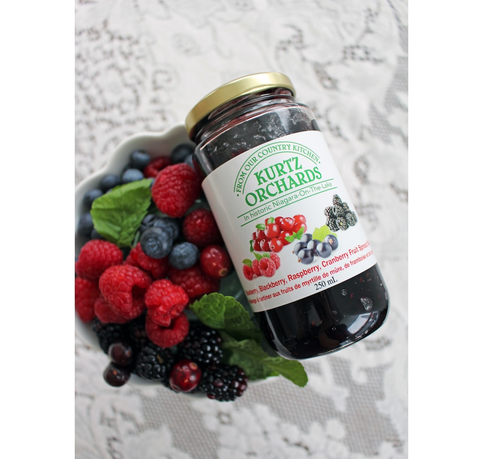 Image 687929_ALTMORE2.jpg, Product 687-929 / Price $29.99, Kurtz Orchards Fruit Spread Melange Trio - Spring Collection from Fruit of the Land on TSC.ca's Kitchen department