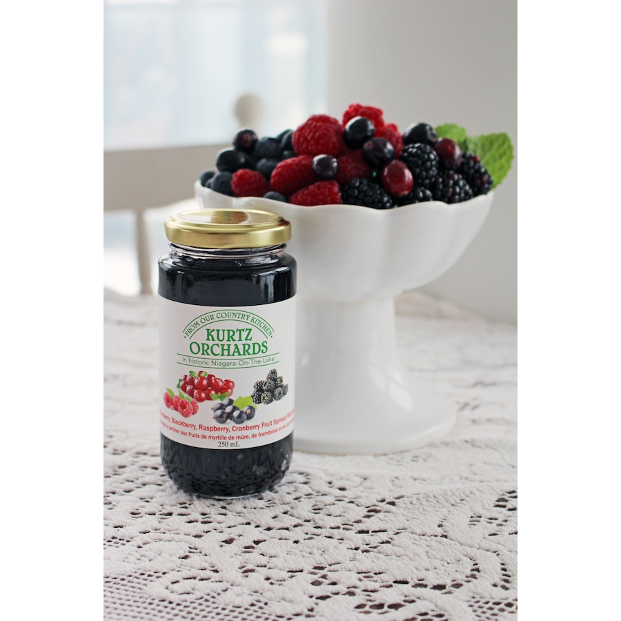 Image 687929_ALTMORE3.jpg, Product 687-929 / Price $33.99, Kurtz Orchards Fruit Spread Melange Trio - Spring Collection from Fruit of the Land on TSC.ca's Kitchen department