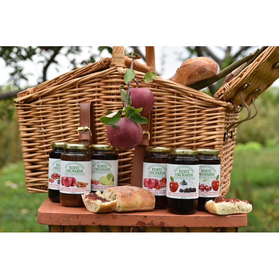 Image 687929_ALTMORE5.jpg, Product 687-929 / Price $33.99, Kurtz Orchards Fruit Spread Melange Trio - Spring Collection from Fruit of the Land on TSC.ca's Kitchen department