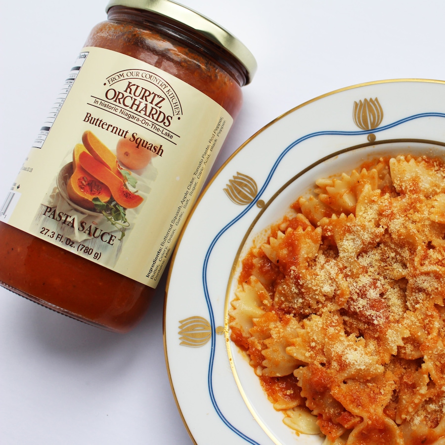 Image 687930.jpg, Product 687-930 / Price $36.99, Kurtz Orchards Butternut Squash Pasta Sauce Duo from Fruit of the Land on TSC.ca's Kitchen department