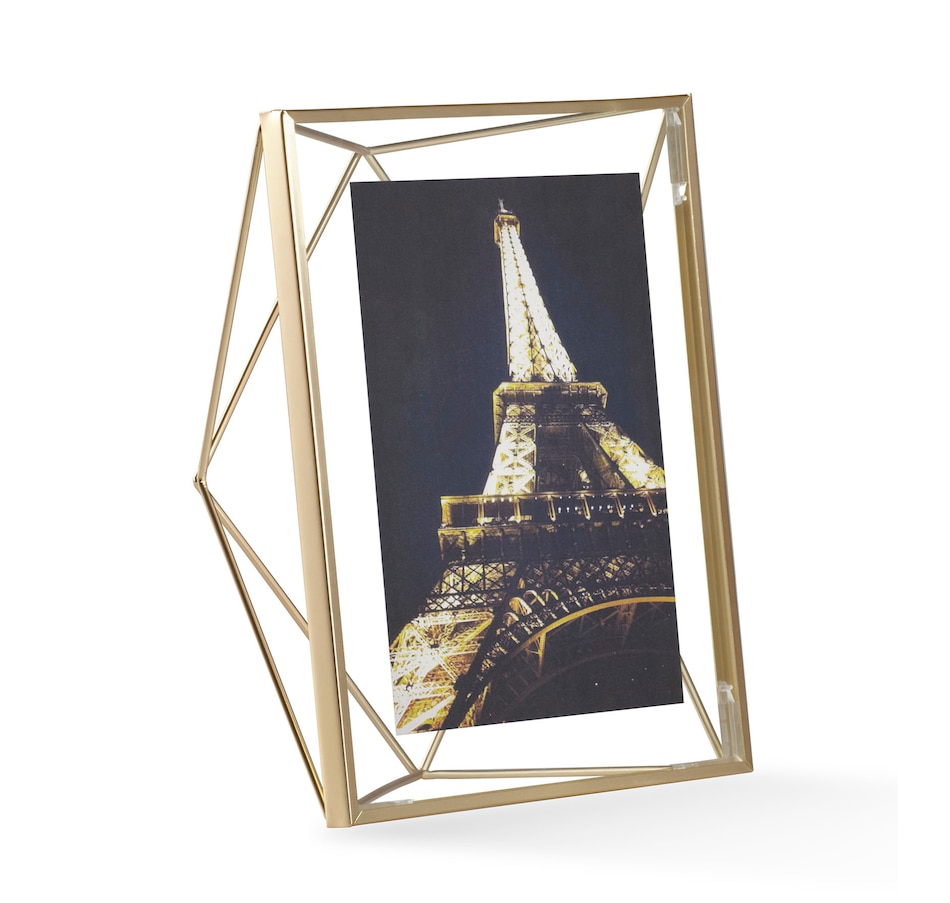 Image 689333.jpg, Product 689-333 / Price $25.00, Umbra Prisma 5x7 Photo Display, Matte Brass from Umbra on TSC.ca's Home & Garden department