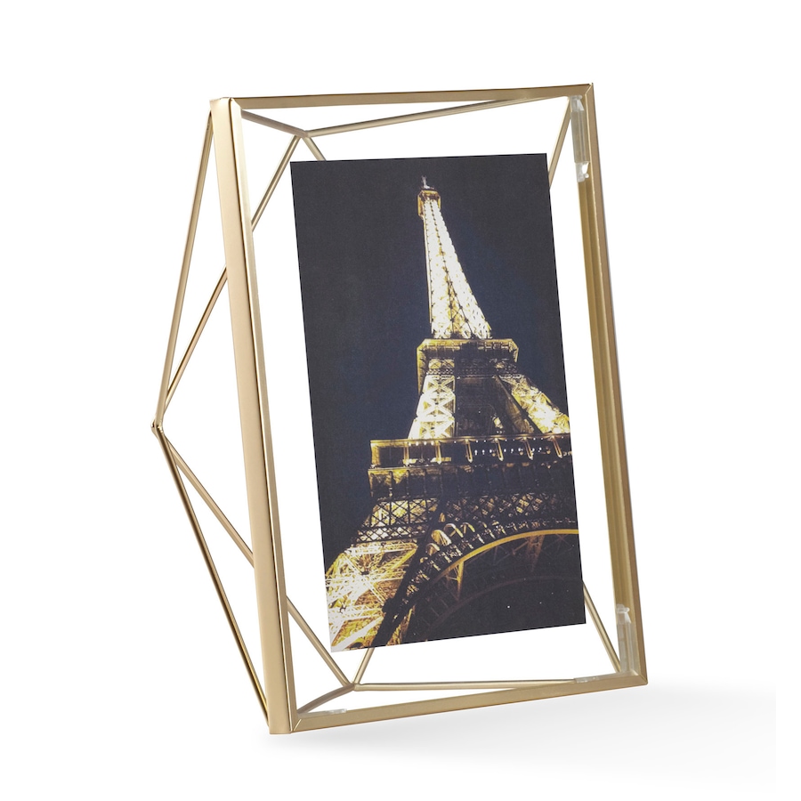 Image 689333.jpg, Product 689-333 / Price $25.00, Umbra Prisma 5x7 Photo Display, Matte Brass from Umbra on TSC.ca's Home & Garden department