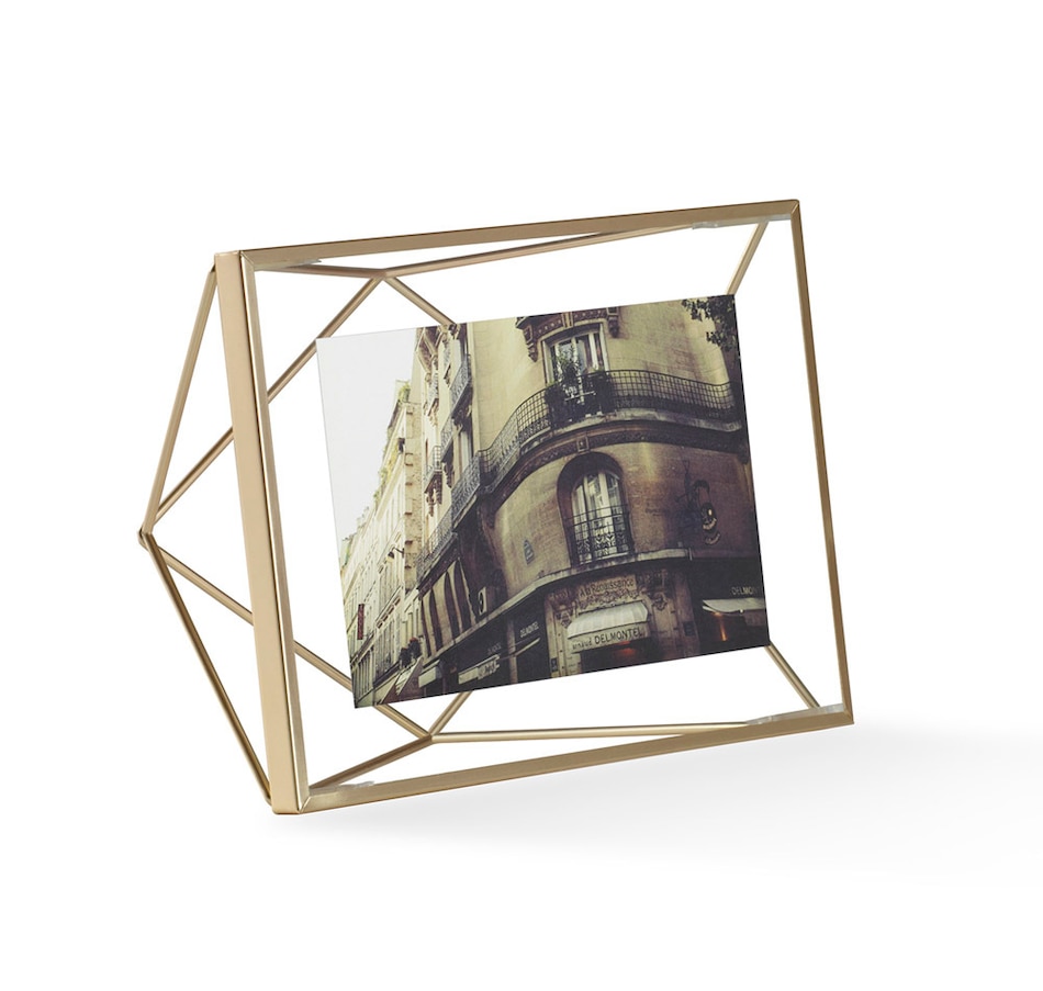 Image 689334.jpg, Product 689-334 / Price $20.00, Umbra Prisma 4x6 Photo Display, Matte Brass from Umbra on TSC.ca's Home & Garden department