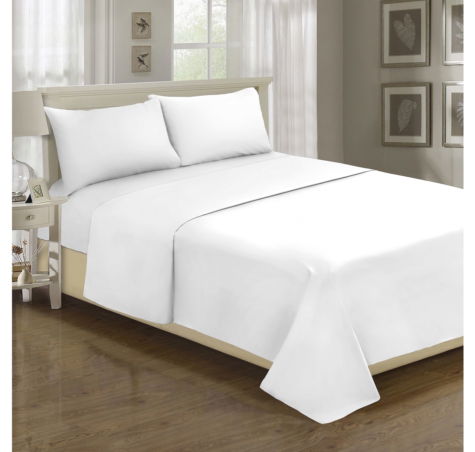 Image 690950_WHT.jpg, Product 690-950 / Price $57.99 - $76.99, Millano Collection Spa Sheet Set from Millano on TSC.ca's Home & Garden department