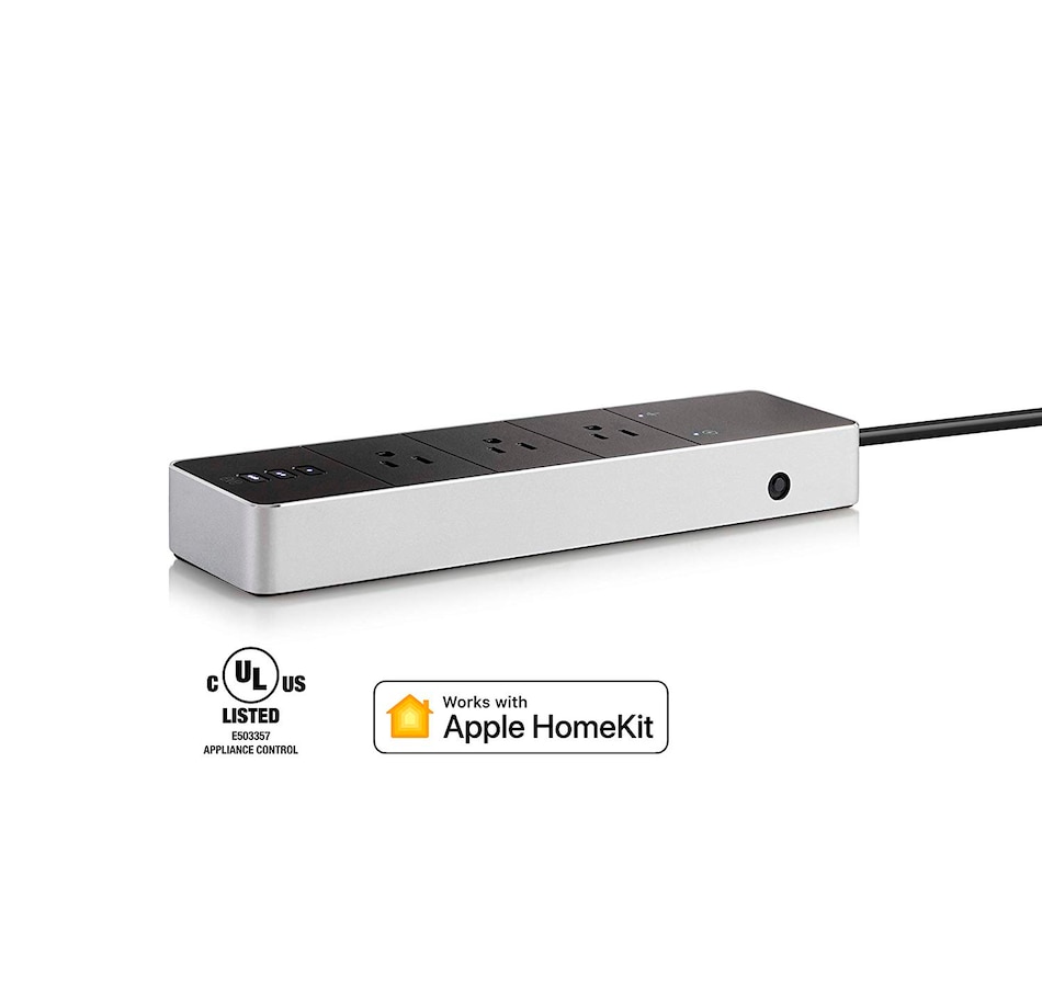 Image 691460.jpg, Product 691-460 / Price $149.99, Eve Energy Strip Smart Triple-Outlet and Power Meter with Apple Homekit Technology (10027833) on TSC.ca's Electronics department