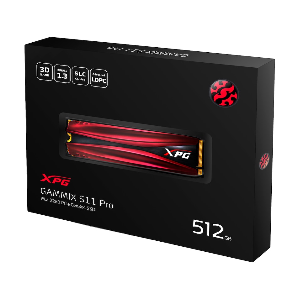 Image 691723.jpg, Product 691-723 / Price $174.99, Adata Gammix S11 Pro 512GB Solid State Drive, M.2 PCI-E from Adata on TSC.ca's Electronics department