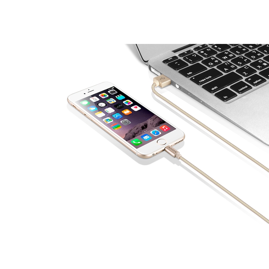 Image 691735_ALTMORE2.jpg, Product 691-735 / Price $21.99, Adata MFI Lightning Cable and USB-A 2.0 (Aluminum) from Adata on TSC.ca's Electronics department