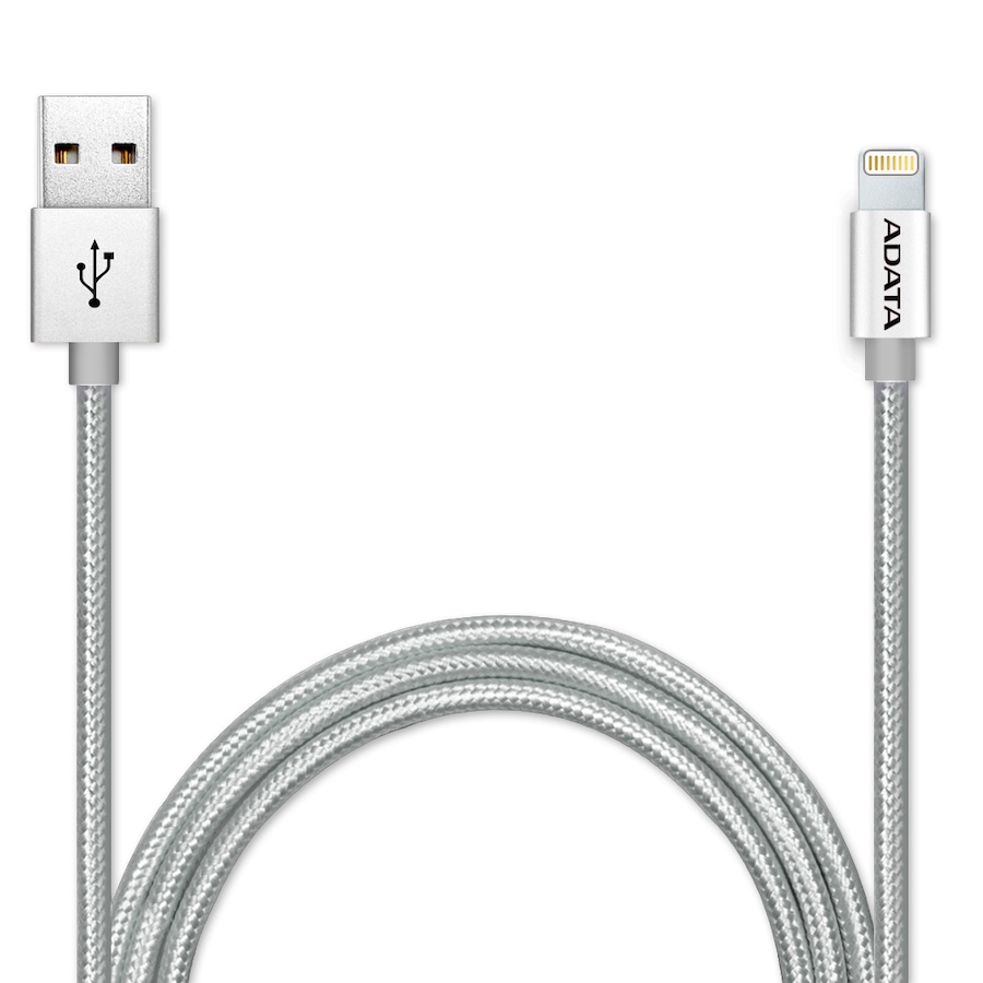 Image 691735_ALTMORE3.jpg, Product 691-735 / Price $21.99, Adata MFI Lightning Cable and USB-A 2.0 (Aluminum) from Adata on TSC.ca's Electronics department