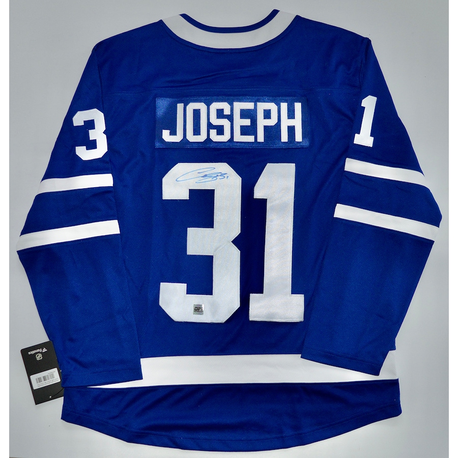 Image 693528.jpg, Product 693-528 / Price $451.99, NHL Toronto Maple Leafs Fanatics Curtis Joseph Autographed Jersey from Fanatics on TSC.ca's Sports department