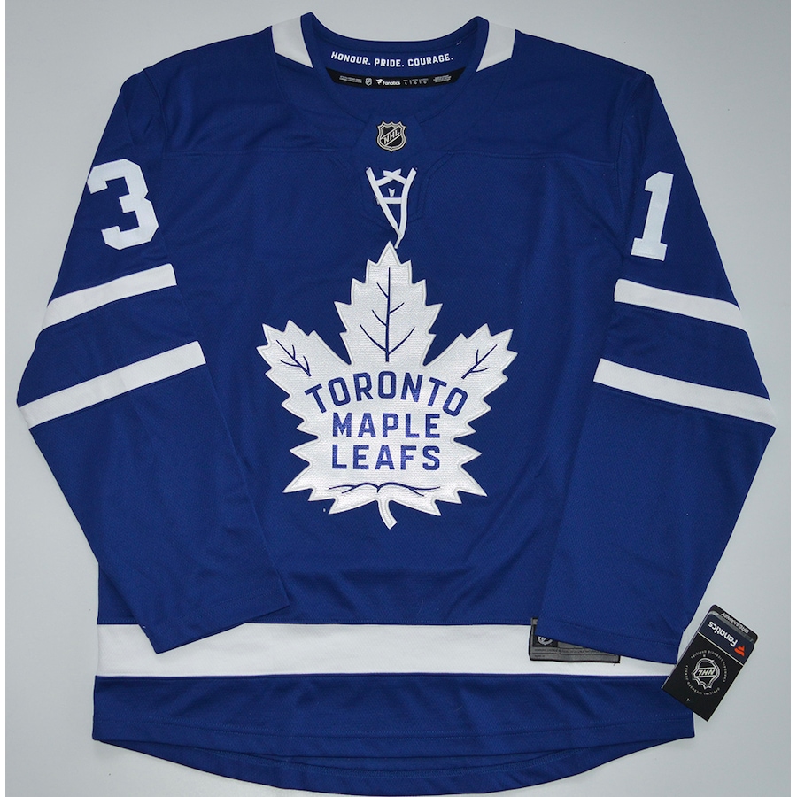 Image 693528_ALTMORE1.jpg, Product 693-528 / Price $451.99, NHL Toronto Maple Leafs Fanatics Curtis Joseph Autographed Jersey from Fanatics on TSC.ca's Sports department