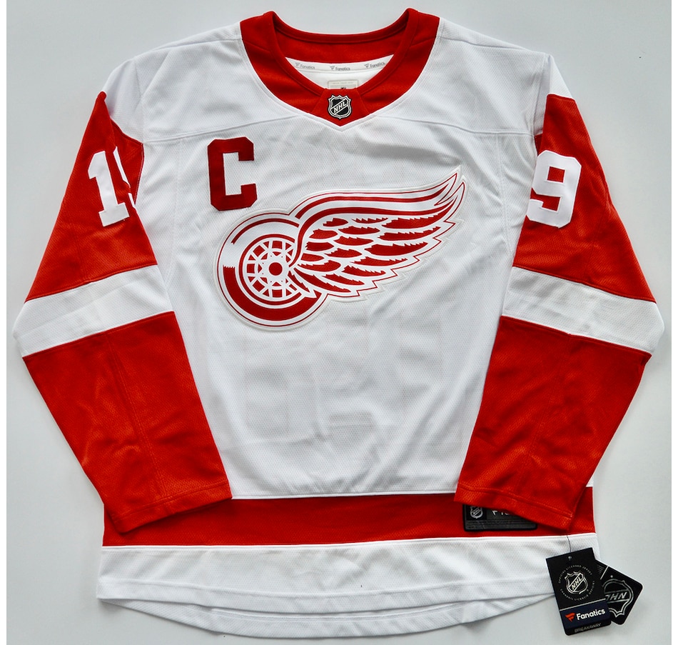 Steve Yzerman Detroit Red Wings Autographed Signed White Adidas Jersey