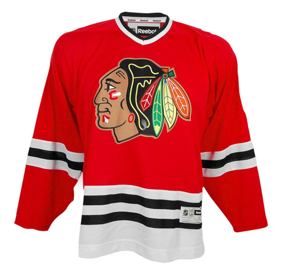 Image 694325.jpg , Product 694-325 / Price $89.99 , NHL Chicago Blackhawks Team Color Premier Home Youth Jersey from Reebok on TSC.ca's Health & Fitness department