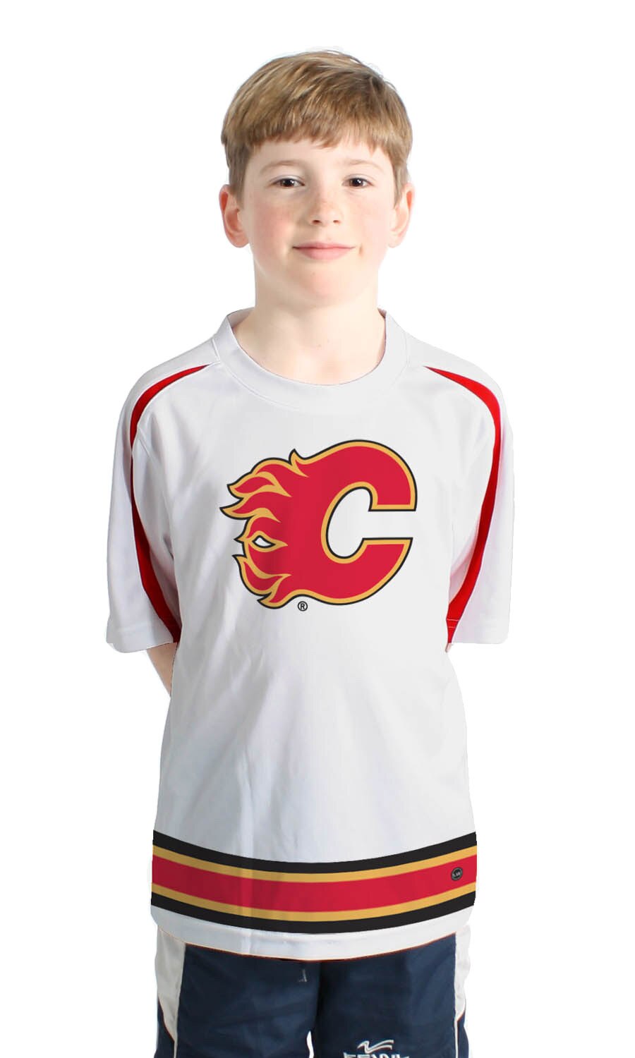 calgary flames kids jersey