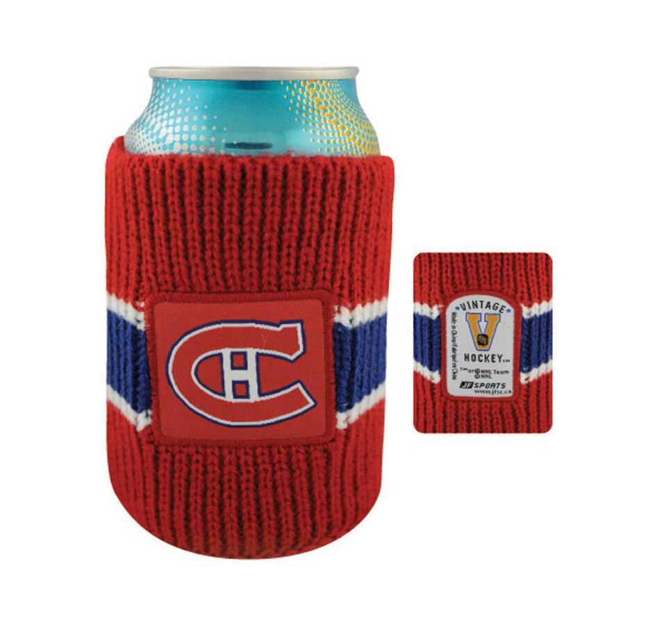 tsc.ca NHL Montreal Canadiens Knit Can Cooler 6Pack