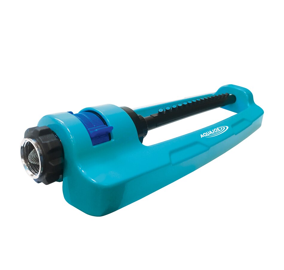 Image 696570.jpg, Product 696-570 / Price $51.99, Aqua Joe Indestructible Metal Base Oscillating Sprinkler with Adjustable Spray from Snow Joe & Sun Joe on TSC.ca's Home & Garden department