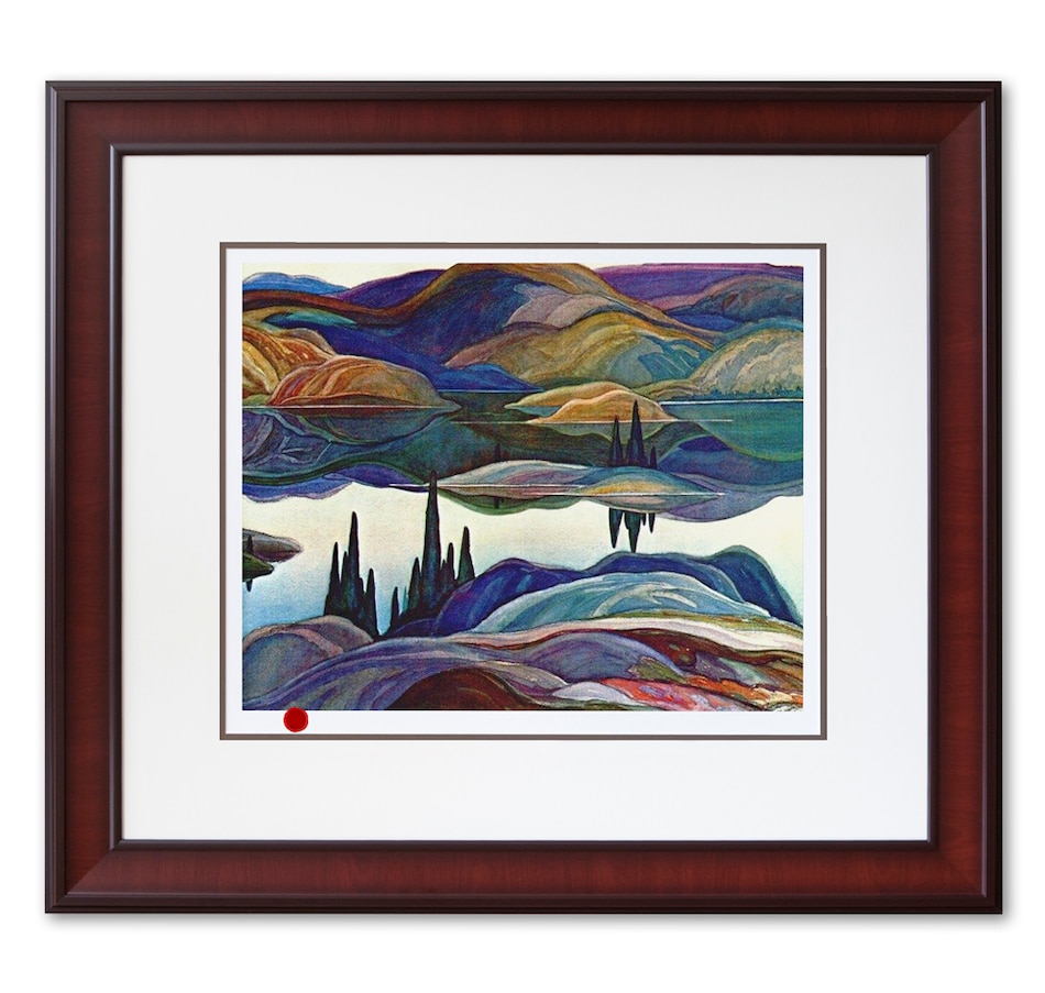 Image 697126.jpg, Product 697-126 / Price $239.99, Mirror Lake by Franklin Carmichael from Pure Solutions Gallery Art on TSC.ca's Home & Garden department