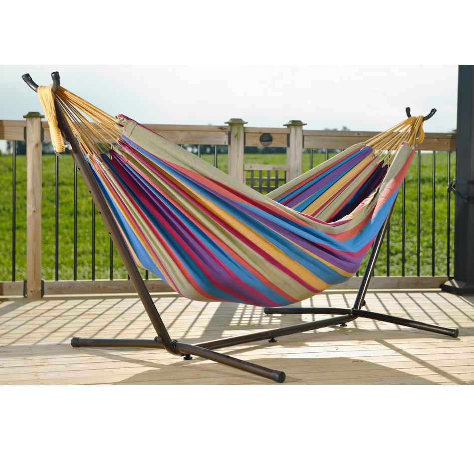 Image 698029_ALTMORE4.jpg, Product 698-029 / Price $146.99, Vivere 9-Foot Double Cotton Hammock from Vivere on TSC.ca's Home & Garden department