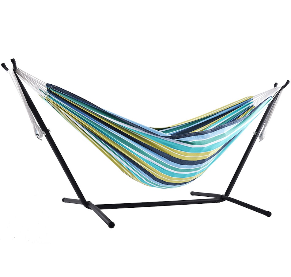 Image 698029_CYREF.jpg, Product 698-029 / Price $146.99, Vivere 9-Foot Double Cotton Hammock from Vivere on TSC.ca's Home & Garden department
