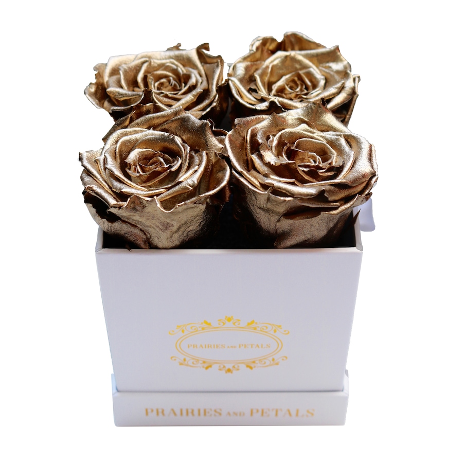 Image 698088_GLD.jpg, Product 698-088 / Price $129.00, Prairies and Petals Diora Arrangement with Parisian Style White Box from Prairies And Petals on TSC.ca's Home & Garden department