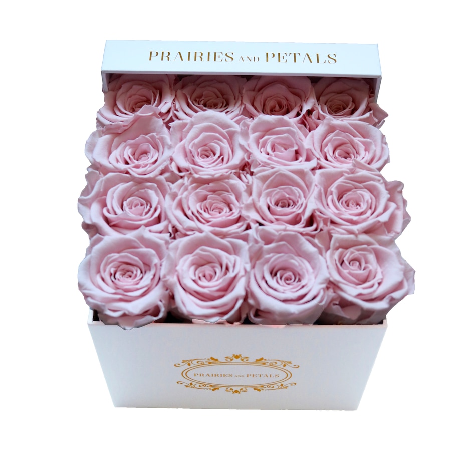 Image 698094_PNK.jpg, Product 698-094 / Price $249.00, Prairies and Petals Signature Square Arrangement with Parisian Style White Box from Prairies And Petals on TSC.ca's Home & Garden department