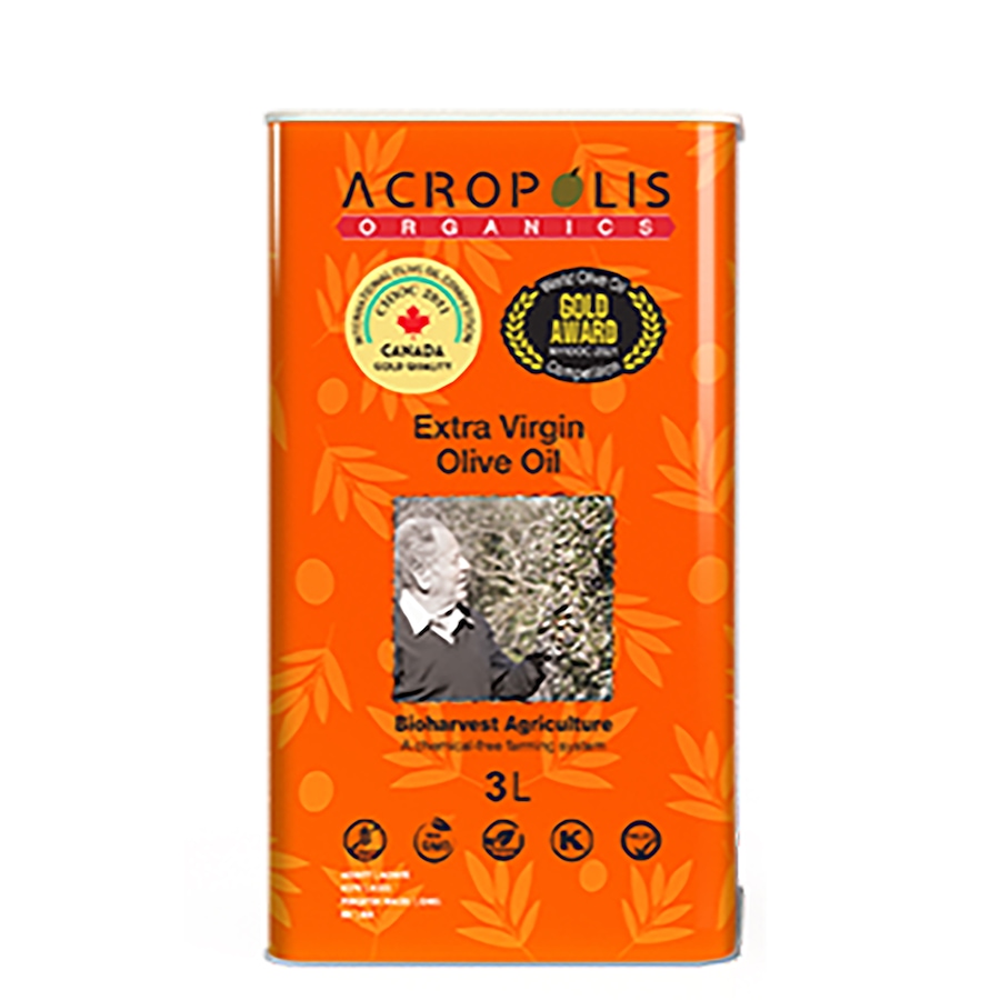 Image 698838.jpg, Product 698-838 / Price $129.99, Acropolis Organics Extra Virgin Olive Oil Bioharvest Farming from Acropolis Organics on TSC.ca's Kitchen department