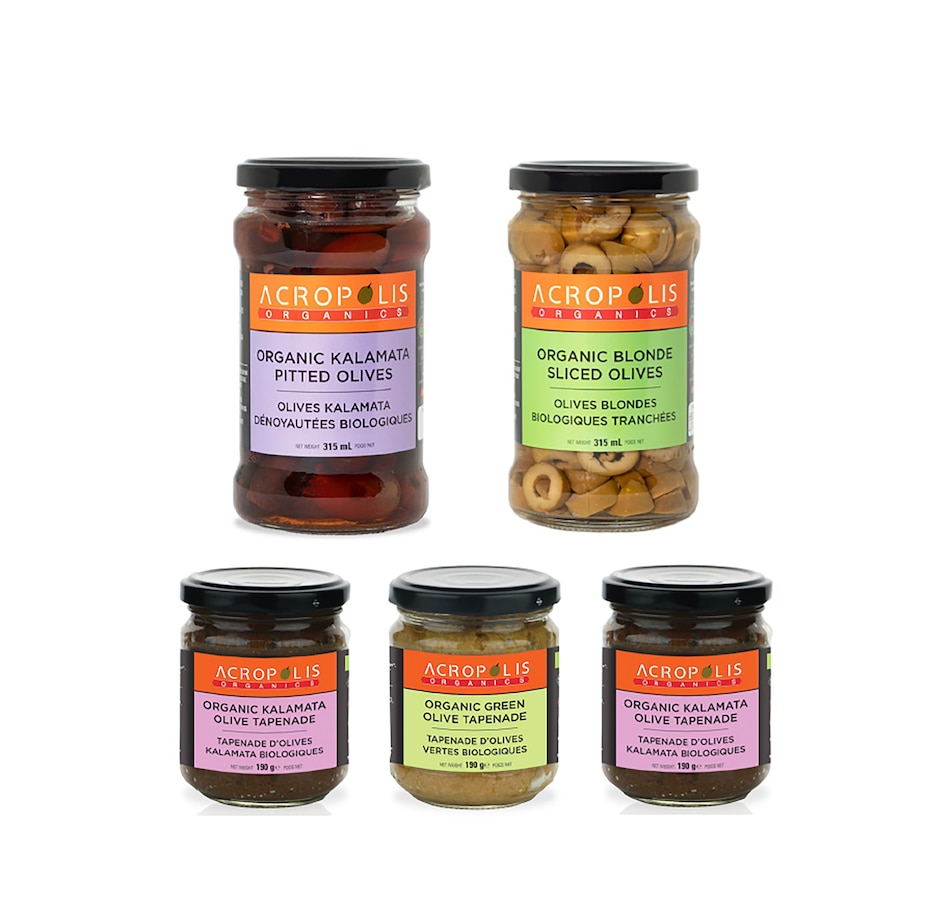 Image 698839.jpg, Product 698-839 / Price $29.99, Acropolis Organics - Organic Pitted Olives and Tapenades from Acropolis Organics on TSC.ca's Kitchen department