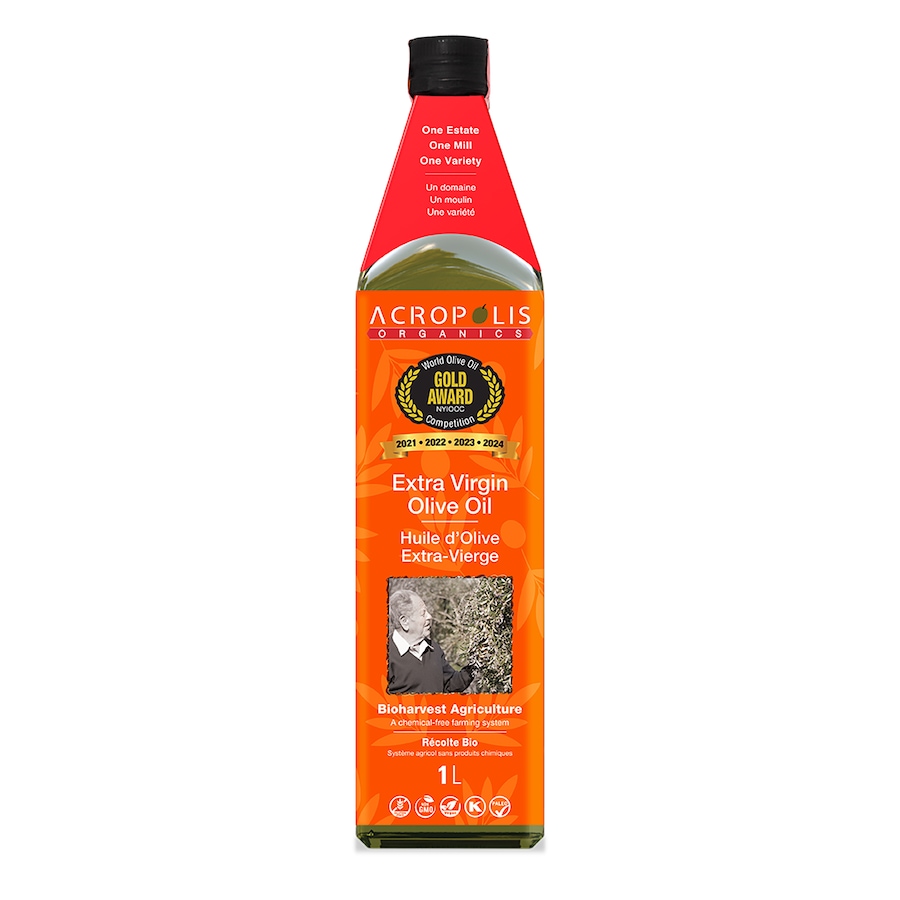 Image 698840.jpg, Product 698-840 / Price $54.99, Acropolis Organics Extra Virgin  Olive Oil Bioharvest Farming from Acropolis Organics on TSC.ca's Kitchen department